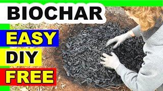 How I Make Biochar - Easy Methods - And How I Inoculate or "Charge" the Charcoal with Compost