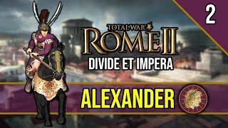 Crossing the Hellespont - ROME 2 Total War ~ Let's Play ALEXANDER [Divide Et Impera] #2