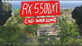 AMD Radeon RX 5500 XT Call of Duty: Warzone Gameplay