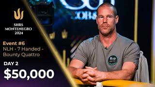 Triton Poker Series Montenegro 2024 - Event #6 50K NLH 7-Handed BOUNTY QUATTRO - Day 2