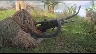Indian Army Sniper Armed With Sako TRG 42 .338 Lapua Magnum Sniper Rifle Along A King Cobra ️