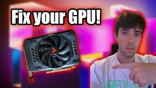 How to Fix a Broken GPU Fan or a Noisy Fan - Full Tutorial