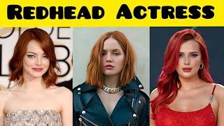 Most Beautiful & Hottest Redhead Actresses [Top 10]
