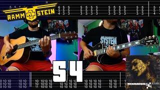 Rammstein - 5/4 |Guitar Cover| |Tab|