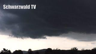 ️ Mehrere Erdrutsche bei schwerem Unwetter in Rheinfelden-Degerfelden [26.06.2024]