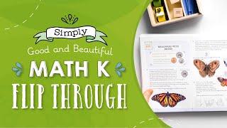 Kindergarten Homeschool Math | Flip Through | The Good and the Beautiful