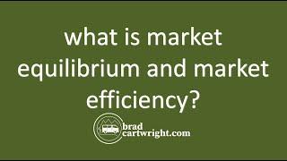 What is Market Equilibrium & Allocative Efficiency? | IB Microeconomics | IB Economics Exam