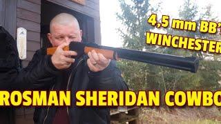  WINCHESTER BBs FUN :  Crosman Sheridan Cowboy: 4,5mm BBs  Marlin Cowboy  Backyard Blinking DEUTS