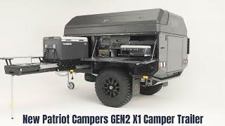 Best off-road Camper Trailer for Families | New Patriot Campers GEN2 X1 Camper Trailer