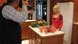 Betty's Christmas Punch Photo Shoot for Lexington Herald-Leader Newspaper