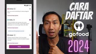 CARA DAFTAR GOFOOD | GOBIZ TAHUN 2024 | TANPA RIBET | CUMA HP