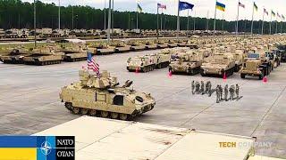 More than 400 US Aid M2 Bradley (IFV) Arrive in Ukraine toward Battlefield