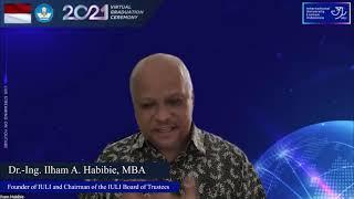 Graduation Ceremony 2021 - Speech of Dr.-Ing. Ilham Habibie, MBA