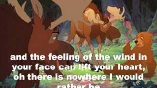 Brother bear - I'm on my way with lyrics