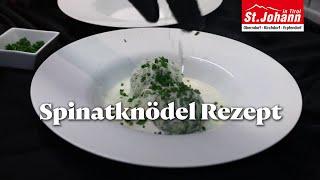 Spinatknödel Rezept • Knödelfest in St. Johann in Tirol