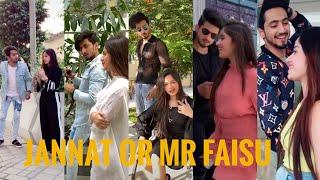 Trending viral tik tok video Jannat zubair and Mr Faisu 2020|| lockdown में दोनों क्या कर रहे हैं??