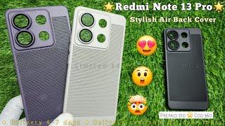 Redmi Note 13 Pro Back Cover with Camera Protection ! Redmi Note 13 Pro Best Back Cover