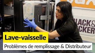 Résoudre les Problèmes de Remplissage et de Distributeur d'un Lave-Vaisselle