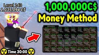 I Made $1,000,000 Using This NEW MONEY FARM METHOD in Roblox Fisch..