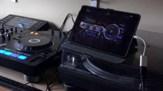 Pioneer RMX-1000 iPad App with Pioneer XDJ-RX (mp3 and vinyl demo)