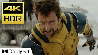 Deadpool & Wolverine (2024) - Wolverine vs. Sabretooth [4K HDR - Dolby 5.1]