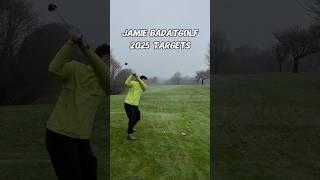 Jamie sets 2025 BadatGolf golf targets #golf #golfpractice #golfequipment