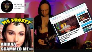 Canadian IRL music producer MC FROSTY releases Ariana Marie diss track ARIANA SCAMMED ME