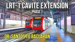 [4K] Experience Riding in the Newly-Opened LRT-1 Cavite Extension | Fares and Station Tour