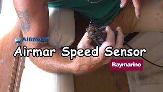 How to remove a paddlewheel, Speed & Temp Sensor for Cleaning | Raymarine