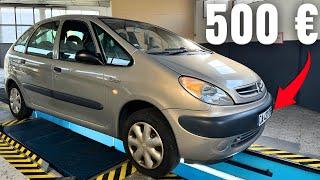 Un Xsara Picasso a 500 € ça passe au Controle Technique ?