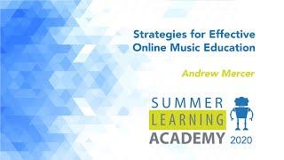 Strategies for Effective Online Music Education