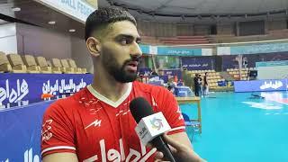 VOLLEYBALL NATIONS LEAGUE 2023 | Ali Hajipour interview after last training in Iran