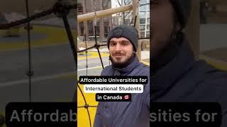 Most Affordable Universities in Canada | International Students in Canada | Study in Canada |Canada