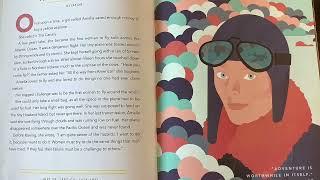 Amelia Earhart: From Good Night Stories for Rebel Girls by Elena Favilli & Francesca Cavallo