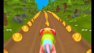 Dog Run game  | Dog Run Puppy Racing Android Gameplay - New Dog Run Game| Pet Dog Simulator 3D Game