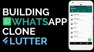 Flutter: Building a WhatsApp Clone from scratch | UI | Material Design