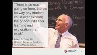 About Us: The Centre for Bioethics, Harvard Medical School