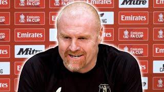 'Every game here MASSIVE! Hero one day ZERO THE NEXT!' | Sean Dyche | Everton v Peterborough United