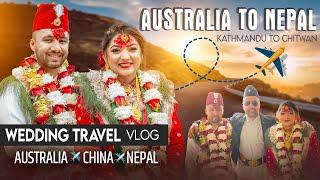 Wedding Travel Vlog II Australia to Nepal II Kathmandu to Chitwan II Nilesh Weds Sabina