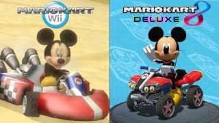 If Mickey Mouse Was In Mario Kart Wii & Mario Kart 8 Deluxe [Special Cup 150cc]