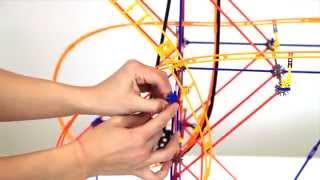 K'NEX Thrills: Viper's Venom Roller Coaster Building Set