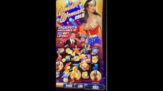 WONDER WOMAN TV SHOW Slot Machine!!?!