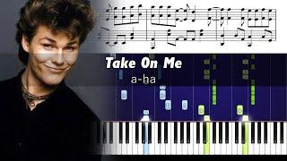 a-ha - Take On Me - Advanced Piano Tutorial with Sheet Music