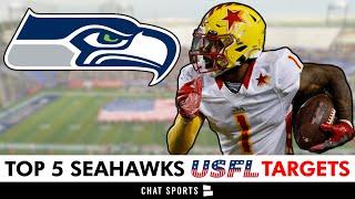 Seattle Seahawks Free Agency Rumors: Top 5 USFL Players To Sign Ft. Alex McGough & Corey Coleman