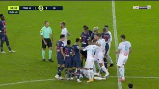 PSG vs Marseille Brawl (5 Red Cards)