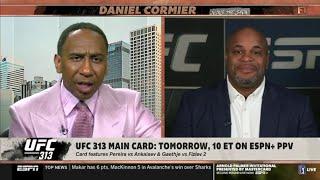 FIRST TAKE | Daniel Cormier joins Stephen A. on UFC 311: Pereira vs Ankalaev & Gaethje vs Fiziev 2