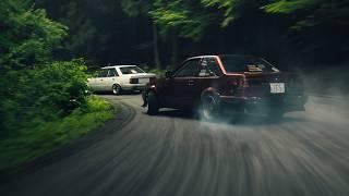 30 Minutes Of RAW Touge Drifting At Gunsai - Japan