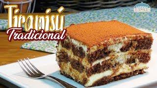 Tiramisú tradicional ¡Riquísimo! (Receta fácil y SIN HORNO). Loli Domínguez - Cómo Hacer Tiramisú.