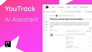 YouTrack. AI Assistant. Japanese