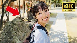 A cute Japanese girl Yuka-chan guided me around Asakusa Sumida area by rickshaw |  @yutin_jp ​